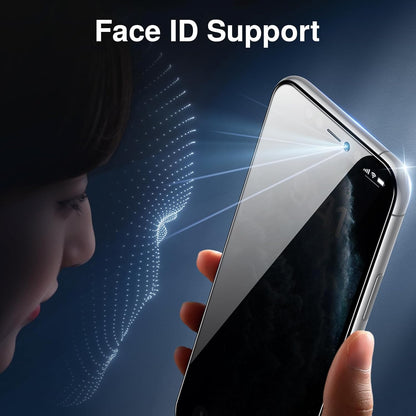 SMARTDEVIL 2PACK Privacy Screen Protector for iPhone 12 Pro Max Shatterproof Tempered Glass [True 28°Anti Spy] [9H Hardness] [Auto Dust-Elimination Install], [Bubble Free]