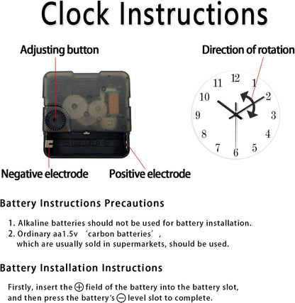 Teal Glass Wall Clock Battery Operated 16 Inch Modern Clock for Living Room Decor Large Wall Clock Silent