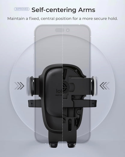 iOttie Easy One Touch Advanced Air Vent Car Phone Mount - Universal Cell Phone Holder for iPhone, Google, Samsung, Moto, LG, and All Other Smartphones
