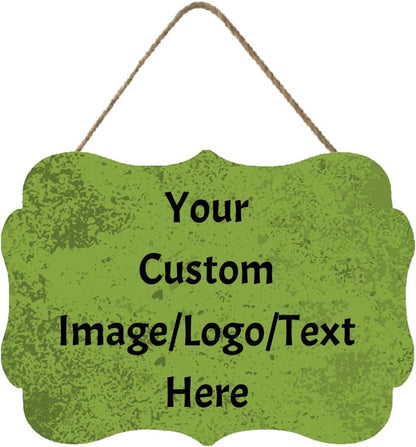 Personalized Custom Wooden Signs with Any Text Name for Home Door Man Cave Bar Family Farmhouse Decorative Home Kitchen Rustic Wall Decor
