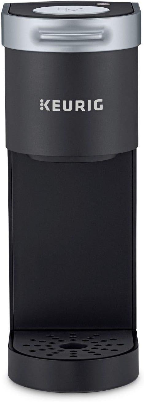 Keurig K-Mini Single Serve Coffee Maker, Black & Works Non-Dairy Milk, Hot and Cold Frothing, Compatible K-Café Coffee Makers Only,34 ounce, Charcoal Frother