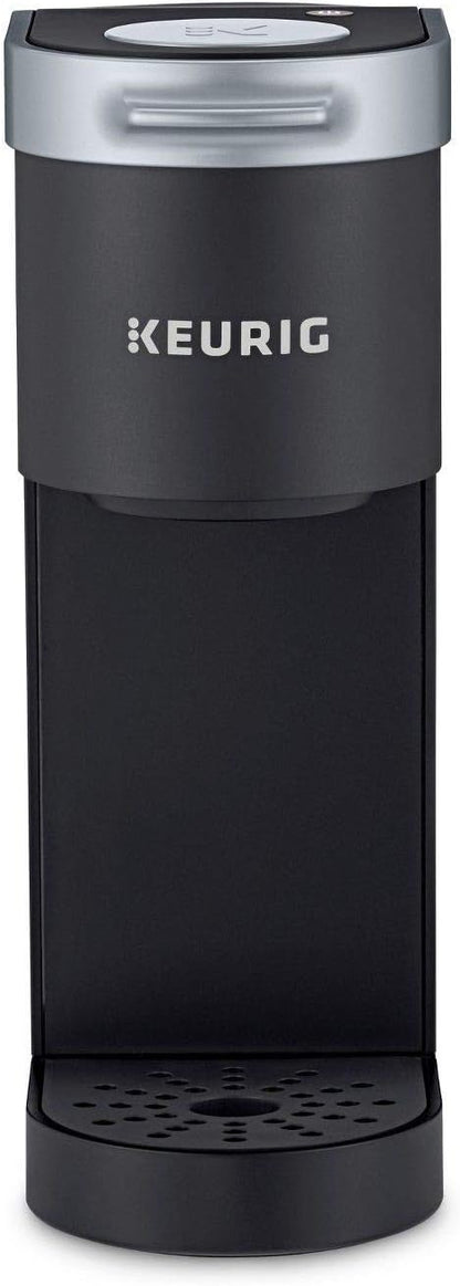 Keurig K-Mini Single Serve Coffee Maker, Black & Works Non-Dairy Milk, Hot and Cold Frothing, Compatible K-Café Coffee Makers Only,34 ounce, Charcoal Frother