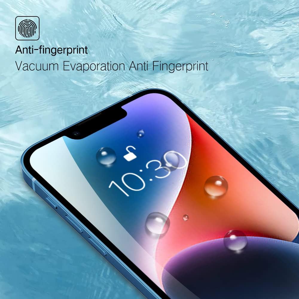 PERFECTSIGHT Anti Blue Light Screen Protector Compatible with iPhone 14 Series, Eye Care HD Clear Tempered Glass - Anti Eye Fatigue & Eye Dry 2X Stronger Easy Installation (iPhone 14 Max 6.7 inch)