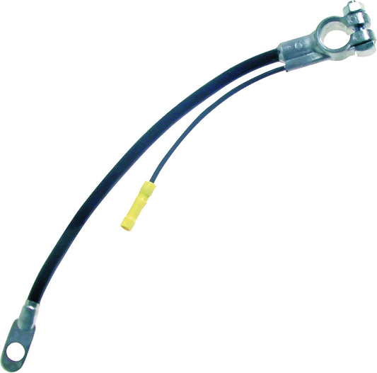 Sherco-Auto Black 32" Inch 2 Gauge Top Post Battery Cable with Auxiliary Lead - Made in USA
