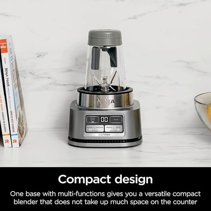 Ninja Blenders for Kitchen | Smoothie Blender, Mixer, Grinder - Premium Blending Performance for Sauces, Frozen Drinks, and More | 1200 Peak Watt Motor | SS101 Foodi Personal Smoothie Maker