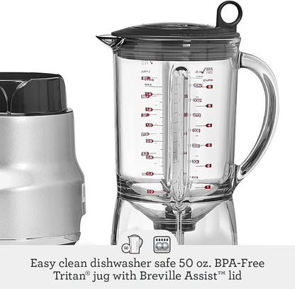 Breville BBL620BTR Fresh and Furious Blender, Black Truffle