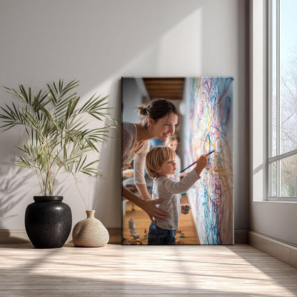 Laoife Custom Canvas Prints with Your Photos, Personalized Photo On Canvas Transform Your Photos into Stunning Wall Art Digitally Printed Photo To Canvas Ideal for Home Decor Gifts Keepsakes - 8"x10"