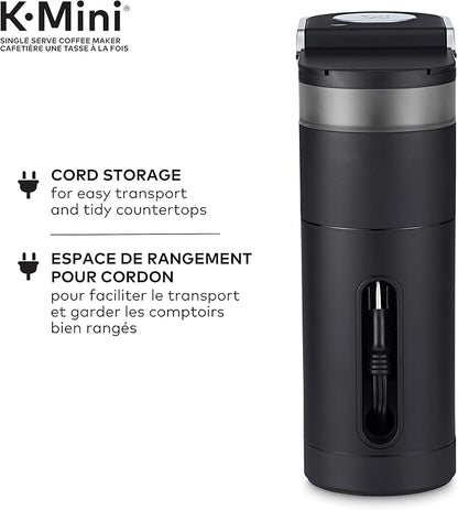 Matte Black Hot Beverage K-Mini Dispenser