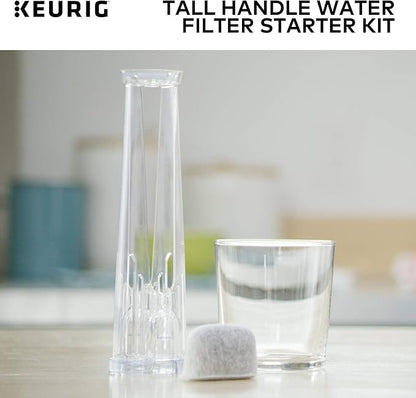 Keurig Tall Handle Water Filter Starter Kit, Comes with Handle and 2 Replacement Water Filters, Compatible with Select Keurig Coffee Makers (Pack of 6)