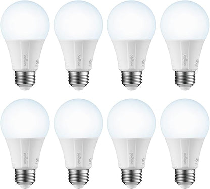 Sengled Zigbee Smart Light Bulbs, Smart Hub Required, Works with SmartThings and Echo with built-in Hub, Voice Control with Alexa and Google Home, Daylight 60W Equivalent A19 Alexa Light Bulb, 8 Pack