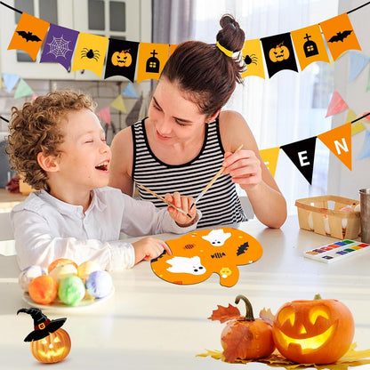 60 Pcs Thanksgiving Pumpkin Wooden Cutouts Unfinished Wood Crafts Pumpkin Wooden Pumpkins Ornaments to Paint Decorations DIY Blank Fall Pumpkin Shapes Discs Halloween 3.9x3.5 Inch