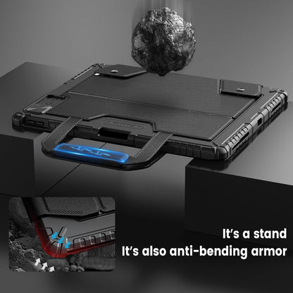 Nillkin Carry Go Backlit Keyboard Case for iPad Air M3 iPad Pro 12.9 (3rd/4th/5th/6th Generation) with Handle,for iPad Air 13 inch M2 Detachable Keyboard Case with Trackpad,Kickstand,Great Typing