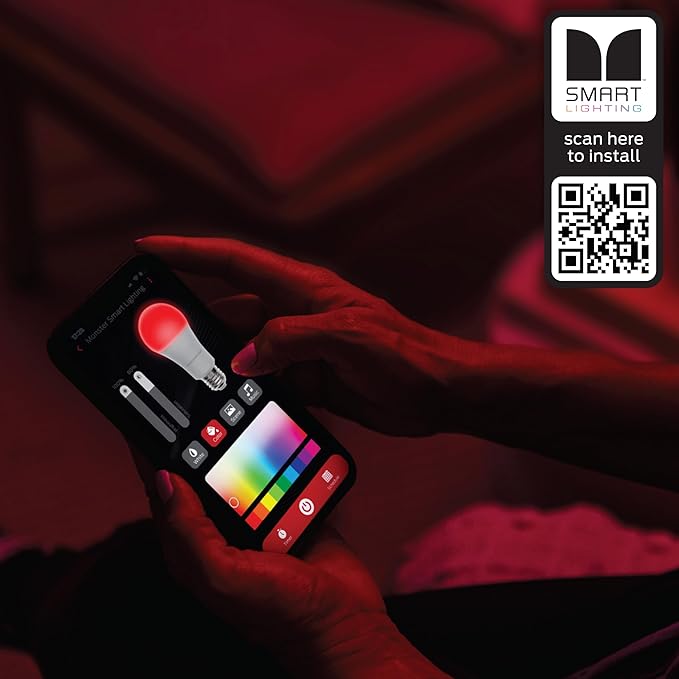 Monster Smart RGB+IC LED Strip Lights – Sound Reactive Strip Lights for Bedroom, App & Voice Control, RGB Light Strip for Room, Alexa Google Home, Razer Chroma Sync (150ft)