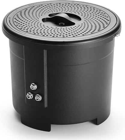Airthereal Bundle | Electric Kitchen Composter Bucket with Lid and 3-Pack Compostable Trash Bags (1.6 Gallon, 150 Count, Blue) - Compatible with R500 Revive Electric Kitchen Composter
