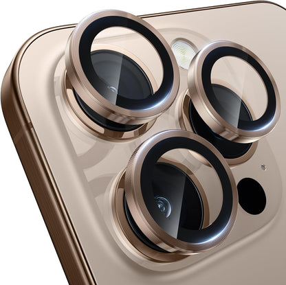 WSKEN for iPhone 16 Pro/iPhone 16 Pro Max Camera Lens Protector - [Original Shooting Model] Shatterproof Ultra HD Tempered Metal Glass Camera Screen Protector Cover Film Accessories