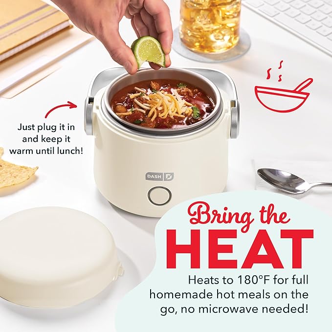 DASH Hot2Go™ Personal Food Warmer (20 Ounces) - Cream