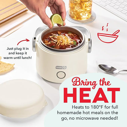 DASH Hot2Go™ Personal Food Warmer (20 Ounces) - Cream
