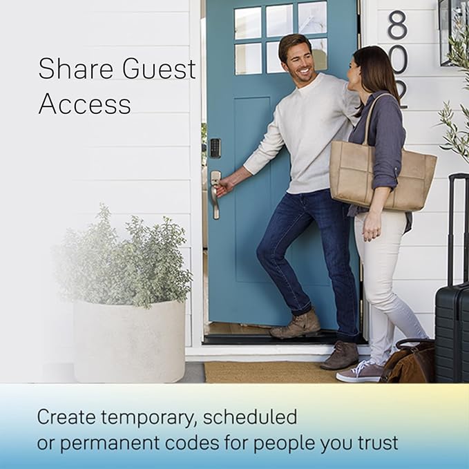 Yale Assure Lock 2 Deadbolt, Lifetime Brass Keyed Smart Lock with Z-Wave Plus Connected Keypad for Code Entry, YRD410-ZW2-P05