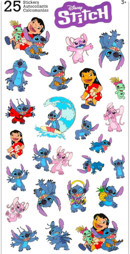 Disney Lilo and Stitch Lunch Bag Set - Bundle with Disney Lunch Box, Stickers, Reusable Water Bottle, and More | Stitch Lunch Container for Kids