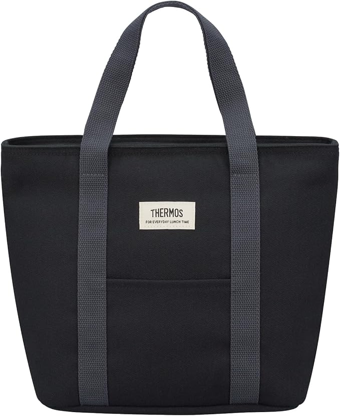 Thermos RFF-0071BK Insulated Lunch Bag, 2.6 gal (7 L), Black