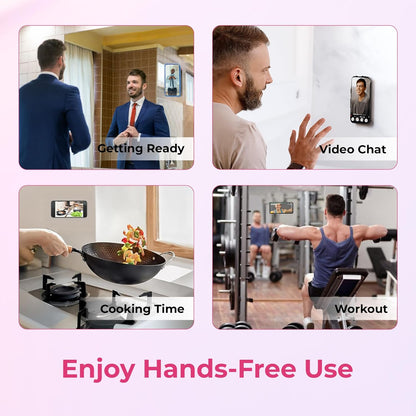 Sucky Upgraded Magnetic Suction Cell Phone Grip for MagSafe Case, Silicone Octo Cup Buddy Holder, Durable Magnet Phone Accessory for iPhone and Android (Baby Blue)