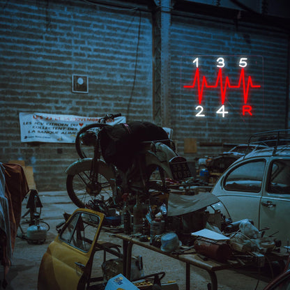 Shift Neon Sign for Wall Decor LED Manual Gearbox Neon Light Dimmable USB Car Gearbox Light Up Sign for Garage Parking lot Car Club Gifts for Father Husband Car Lovers(15.7 * 11.8In)