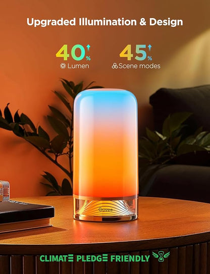 Govee RGBIC Smart Table Lamp 2 Bundle with 1600 Lumens Smart Light Bulbs