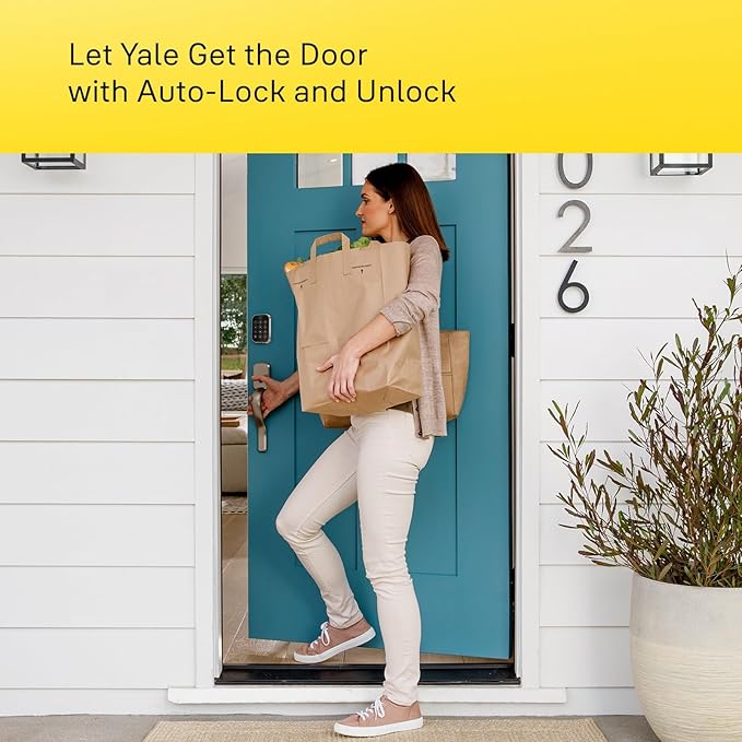 Yale Assure Lock 2 Touchscreen with Wi-Fi Connect - Black Suede - for Vacation Rental Hosts