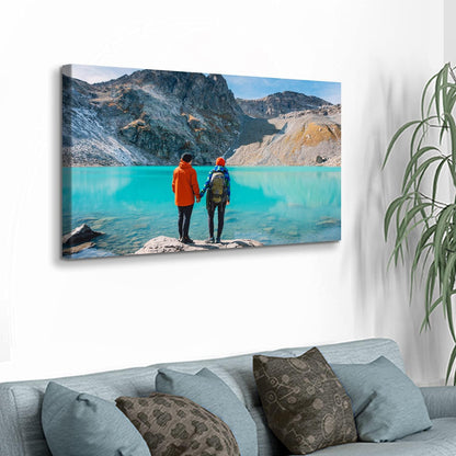 Photo.Gifts - Personalized Custom Canvas Prints 40 x24 Inch - Your Photos On Canvas - Large Canvas Print Wall Art for Bedroom, Living Room, Wedding Baby Pet Family Pictures - Custom Gifts