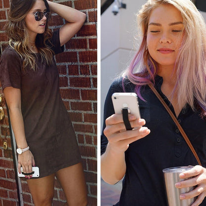 LOVEHANDLE Phone Grip - Universal Phone Strap and Phone Grips for Back of Phone - Convenient Cell Phone Holder for Hand That Fits Most Smartphones and Mini Tablets - Made in The USA