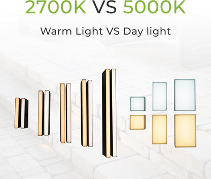 LUMENGY Paver Light Slim 0.5x6 Inch Glare-Free Brick Lighting for Pavers, Walls, Driveway, Pathway & Garden, 5000K 12V Waterproof, Drive-Over Rated