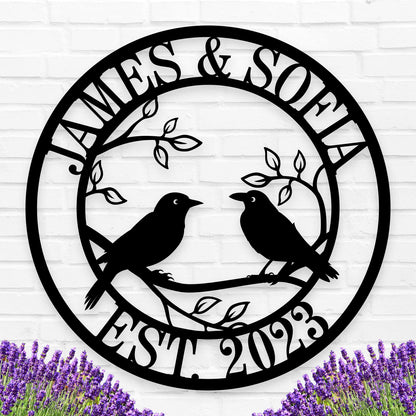 Personalized Anniversary Wedding Gifts for Couple | Wedding Gifts for Couples 2025 | Couples Gift for Her | Anniversary Wedding Date Sign