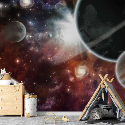 artgeist Wall Mural Cosmos Galaxy 98x69 in - XXL Non-Woven Wallpaper Fleece Wall Decor Photo Print Picture Image Design Home 10110905-32