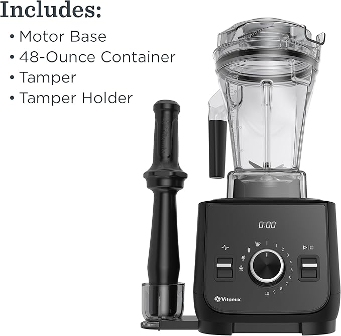 Vitamix Ascent X2 Blender with Three Blending Programs, Self-Cleaning Program, Professional-Grade Blender for Smoothies, Soups and More, Stainless-Steel Blades, 48 Oz Container, Polar White