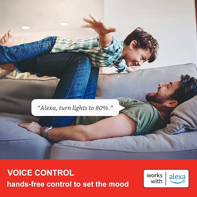 Sengled Smart Recessed Lighting, 5/6 inch, S1 Auto Pairing with Alexa Devices, ‎Daylight 5000K, Led Lights, Smart Can Lights Retrofit Work with Alexa, Smart LED Downlight, Conversion Kit, 1-Pack