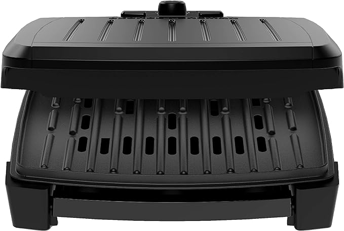 GEORGE FOREMAN® Contact Submersible™ Grill,5-Serving - Adjustable Temperature Control,Black Plates,Wash the entire-grill,(Pack of 2)
