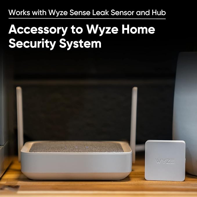 Wyze Leak Sensor Probe 2-Pack (Sense Hub required, Accessory to Wyze Home Monitoring System)