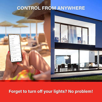 Sengled Smart Light Bulbs, WiFi Light Bulbs No Hub Required, Smart Bulbs That is Compatible with Google Home, Smart LED Light A19 Daylight (5000K), 800LM 60W Equivalent, 2 Pack"