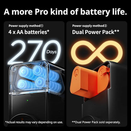SwitchBot WiFi Smart Lock Pro + Hub Mini Matter, Keyless Entry Smart Deadbolt Retrofit for Existing Deadbolt, Install in Minutes, Matter Siri HomeKit/Apple Watch, Alexa Google IFTTT