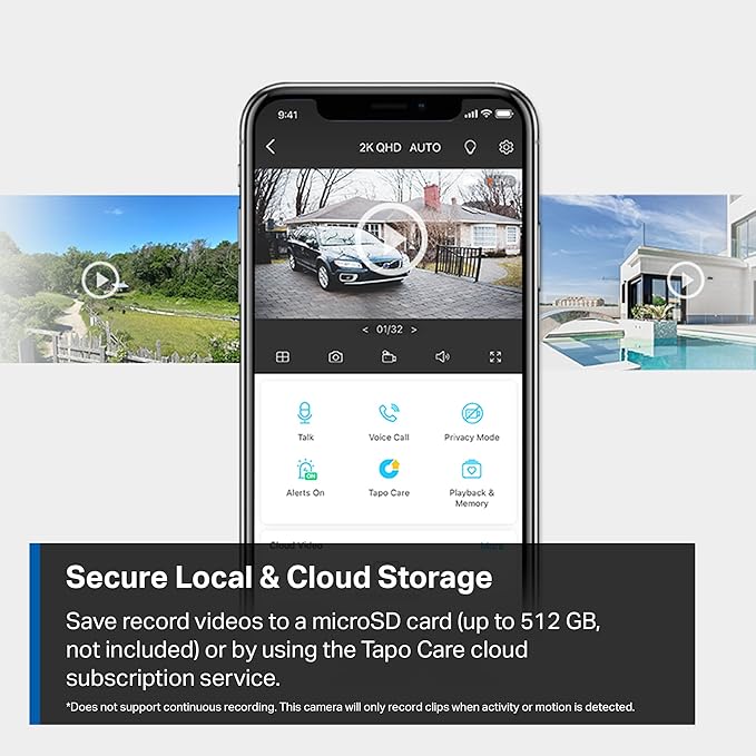 Tapo MagCam 2K+ - 2026 Wirecutter Best Outdoor Security Camera & PCMag Editors' Choice, Wireless Battery Power, Magnetic Mount, Subscription-Free SD Storage or optional Cloud, Person/Vehicle Detection