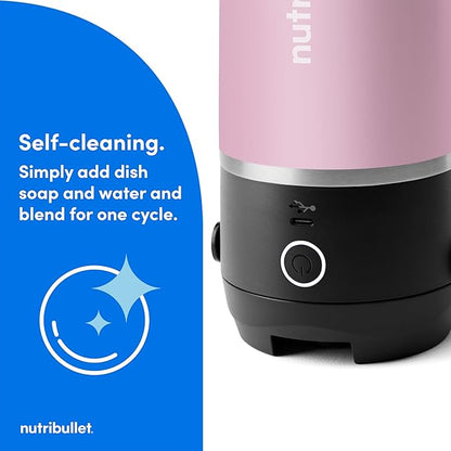 nutribullet Flip Portable Blender with Insulated Cup, Lavender, NBPB50350LAV