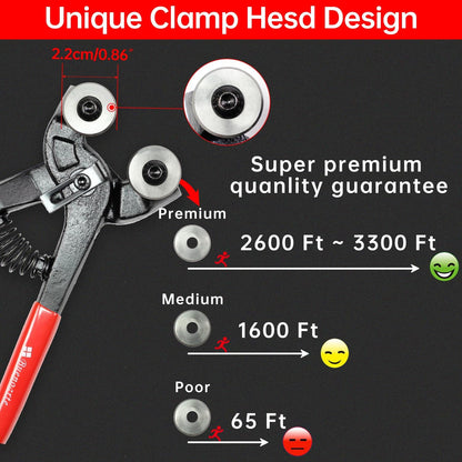 Glass Tile Nippers - Heavy Duty Wheeled Glass Mosaic Nipper & Hd Ceramic Tile Nipper, Tile Cutter Pliers Soft-grip Handle - Shapping Plier, Nipper Cutting Tools (8 Inch Wheeled Glass Mosaic Nipper)