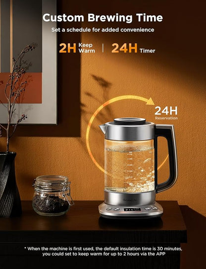 GoveeLife Smart Electric Gooseneck Kettle bundle with 3L Electric Composter
