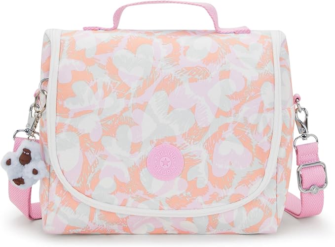 Kipling Women's New Kichirou Lunch Bag, Insulated Lunch Bag, Nylon Lunch Tote