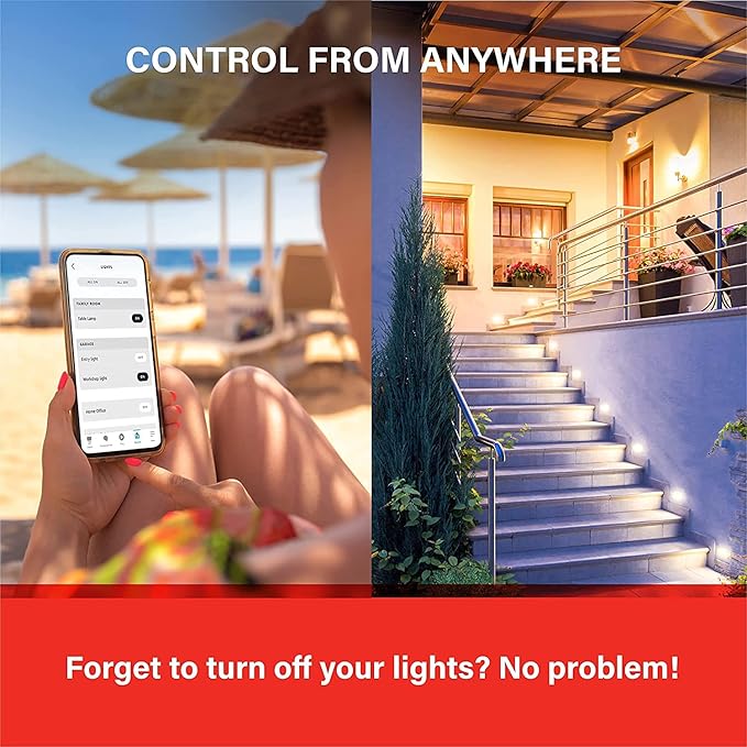 Sengled Alexa Light Bulb, S1 Auto Pairing with Alexa Devices, Warm Light Bulbs, Smart Light Bulbs That Compatible with Alexa, Bluetooth Mesh Smart Home Lighting, 60W Equivalent, E26, 800LM, 8-Pack
