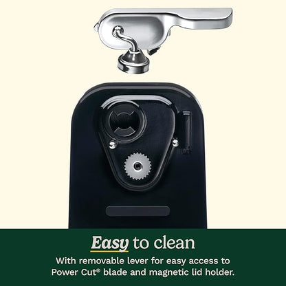 Cuisinart Can Opener with One-Touch Operation, Electric Can Opener for Kitchen Including Magnetic Lid Holder, Automatic Can Opener with Easy Clean Design and Nonslip Base, Black, CCO-50BKN