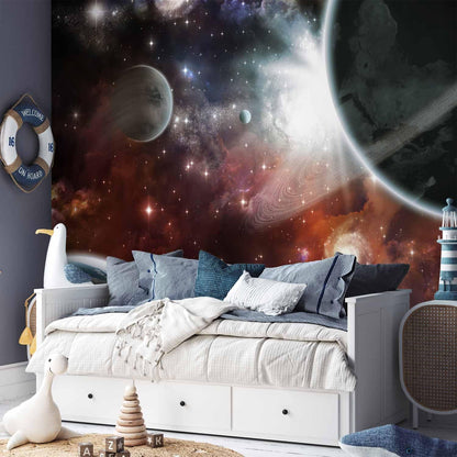 artgeist Wall Mural Cosmos Galaxy 98x69 in - XXL Non-Woven Wallpaper Fleece Wall Decor Photo Print Picture Image Design Home 10110905-32