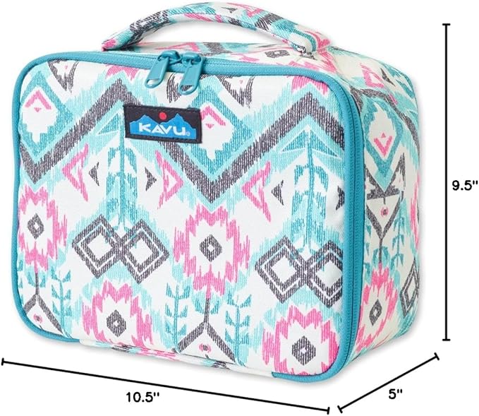 KAVU Lunch Box Insulated Padded Leak Proof Crossbody Meal Pack