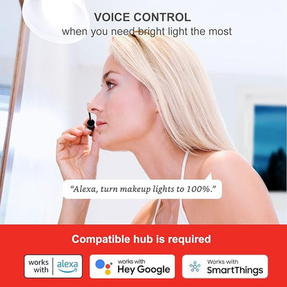 Sengled Zigbee Smart Light Bulbs, Smart Hub Required, Work with SmartThings and Echo with Built-in Hub, Voice Control with Alexa and Google Home, 5000K 100W Eqv. Daylight A19 Alexa Light Bulb, 2 Pack