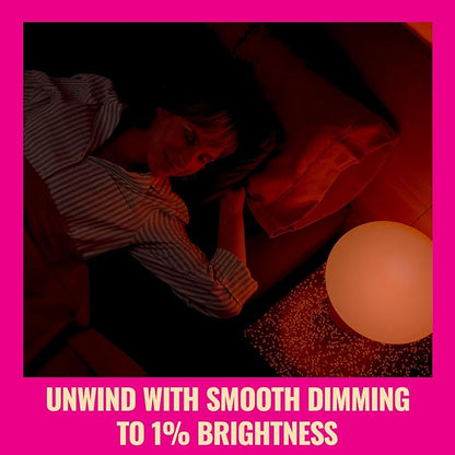 WiZ Connected 100W A19 LED Smart Light Bulbs Color 3-Pack - Connects to Your Wi-Fi - E26 Smart Bulb - Control with Voice or App + Activate with Motion - Matter Compatible
